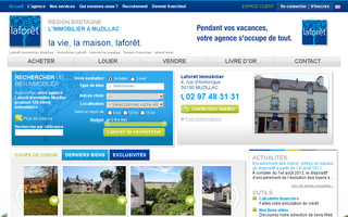 laforet-immobilier-muzillac.com website preview