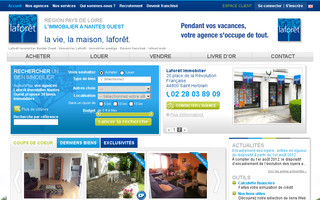 laforet-nantesouest.com website preview