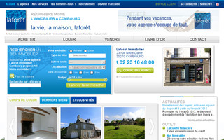 laforet-immobilier-combourg.com website preview