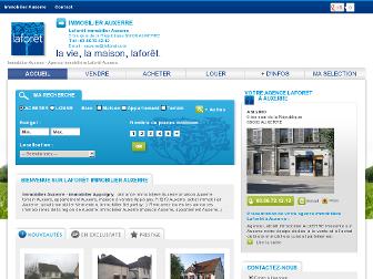 laforet-immobilier-auxerre.com website preview