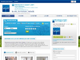 laforet-immobilier-saint-etienne.com website preview