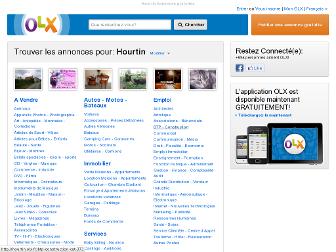 hourtin.olx.fr website preview