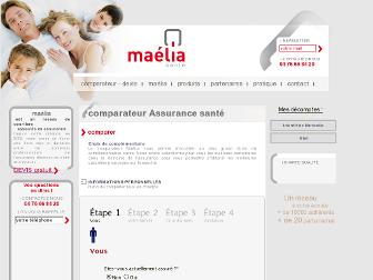 maelia.fr website preview