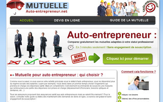 mutuelle-autoentrepreneur.net website preview