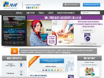 amf-assurances.fr website preview