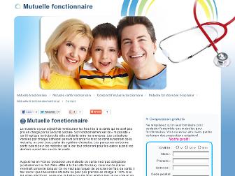 mutuellefonctionnaire.com website preview