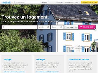 airbnb.fr website preview