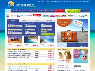 thomascook.fr website preview