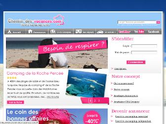 chemin-des-vacances.com website preview