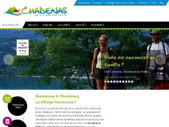 chadenas-vacances.com website preview