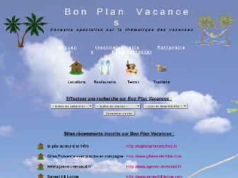 bonplanvacances.fr website preview