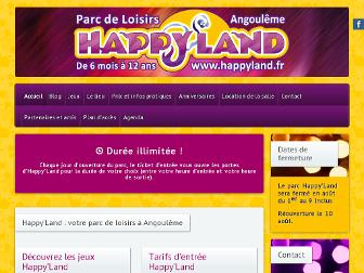 happyland.fr website preview