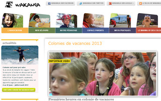 wakanga.org website preview