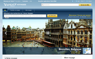 fr.voyage.yahoo.com website preview