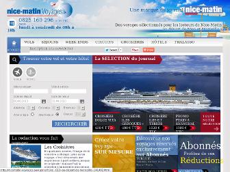 nicematin-voyages.auxigene.fr website preview
