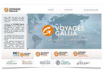 voyages-gallia.fr website preview