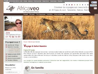 namibiaveo.com website preview