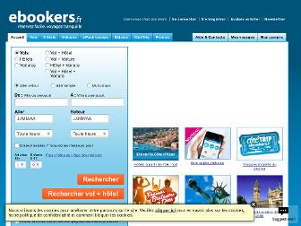 ebookers.fr website preview