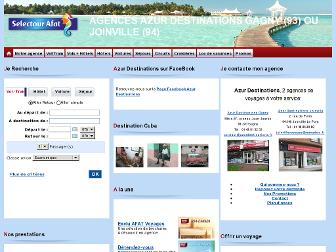 azur-destinations.com website preview