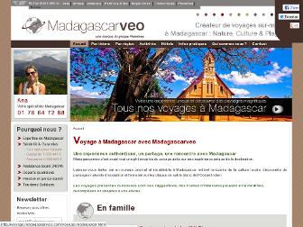 madagascarveo.com website preview