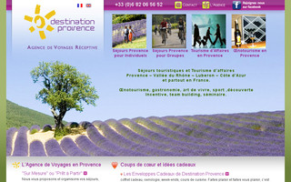 destination-provence.fr website preview