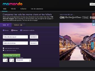 momondo.fr website preview
