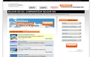 sejour-ski.eu website preview