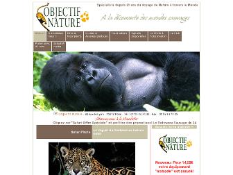objectif-nature.fr website preview
