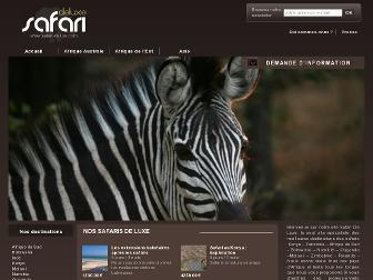 safari-deluxe.com website preview