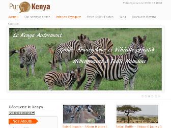 voyage-kenya.org website preview