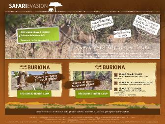 safari-evasion.com website preview