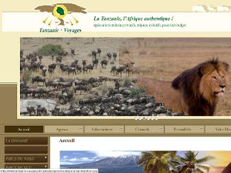 tanzanie-voyages.fr website preview