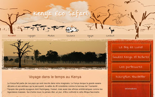 kenya-eco-safari.com website preview