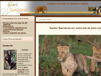 safari-tanzanie.net website preview
