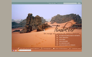 voyages-timbeur.com website preview