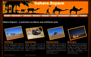 saharaespace.com website preview