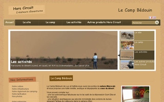 camp-bedouin-maroc.com website preview