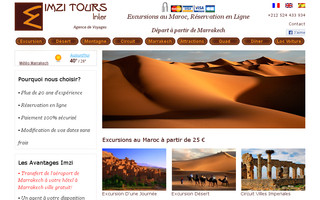 imzi-tours-travel.com website preview