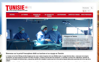 tunisie.fr website preview