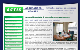actis-assurances-conseil.com website preview