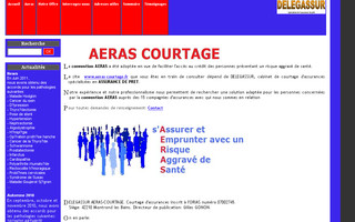 aeras-courtage.fr website preview