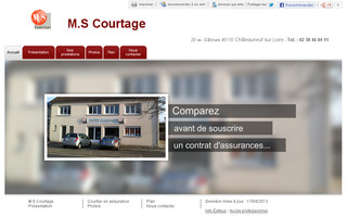 assurance-sante-mscourtage.fr website preview