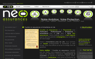 neo-assurances.com website preview