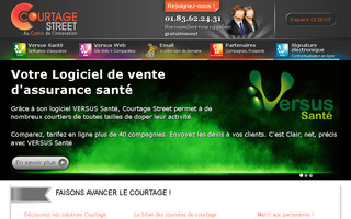 courtage-street.fr website preview