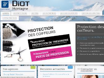 diot-montagne.fr website preview