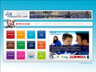 assurclic.com website preview