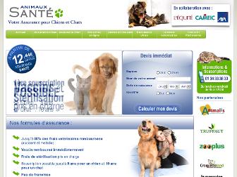 animauxsante.com website preview