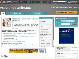 assurance-animaux.comprendrechoisir.com website preview