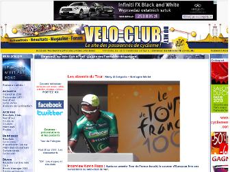 velo-club.net website preview