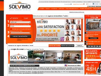 immobilier-toulon.solvimo.com website preview